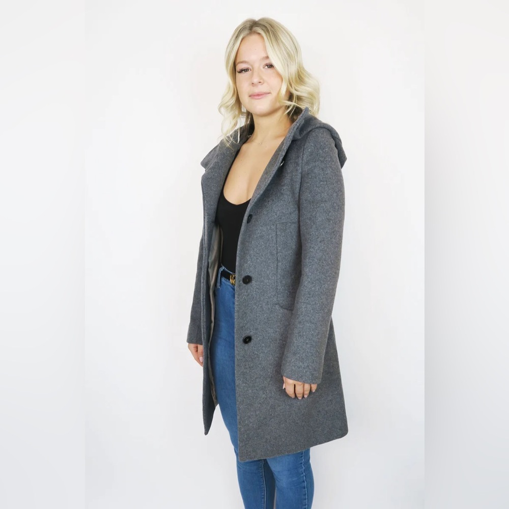 Babaton Pierce Wool Coat L